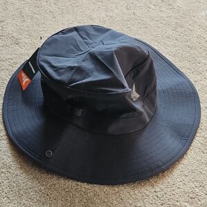 Men's Black Wide Brim Hat